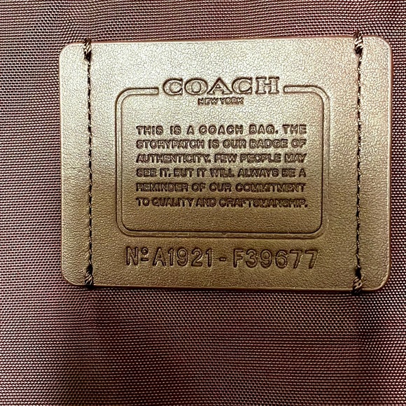 Coach black leather weekender bag - Picture 6 of 6